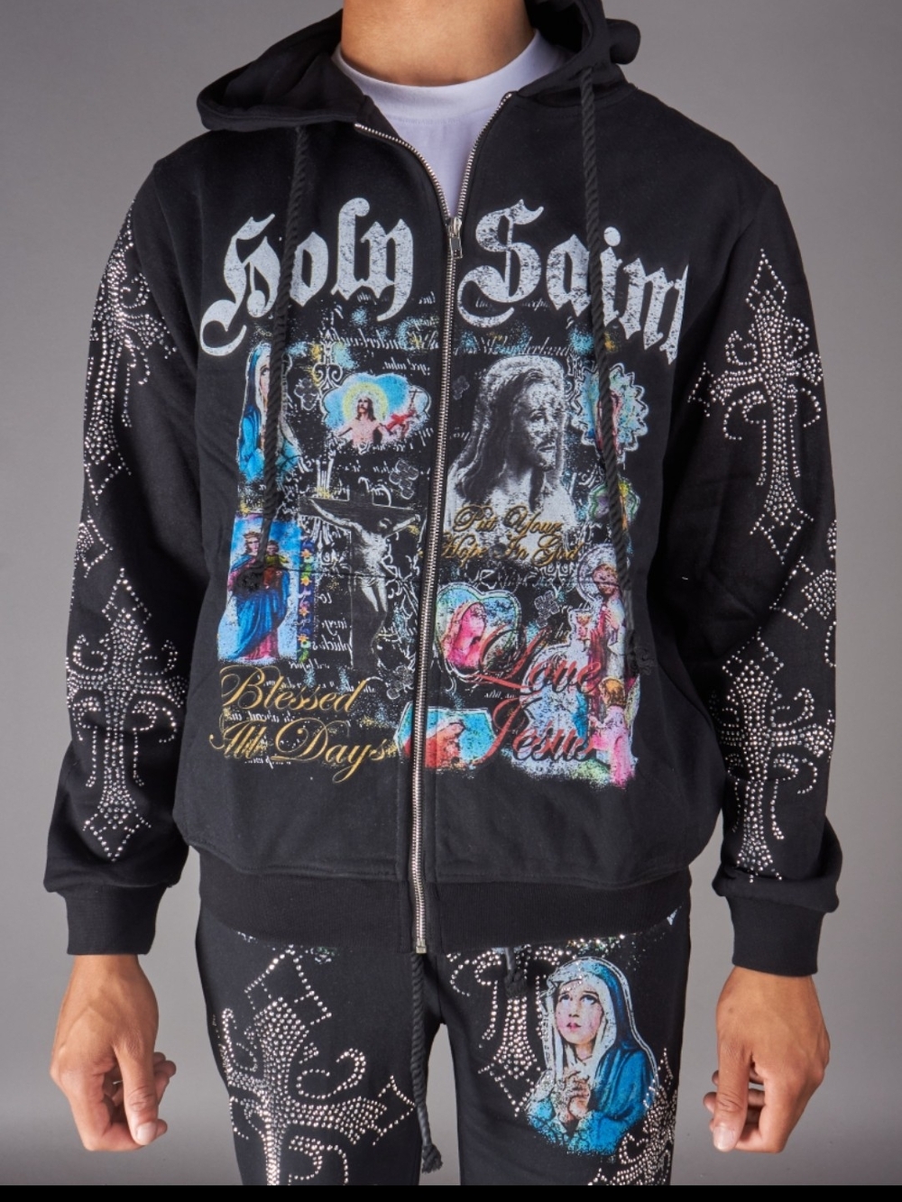 Holy Saint Sweatsuit Fits  Like Perfect Large June 20 Last Day